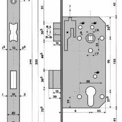 Dyla 106 Cilinderslot