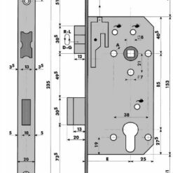 Dyla 110 Cilinderslot