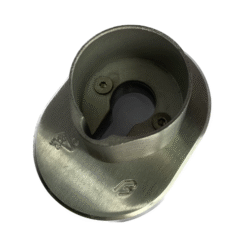 Inox Ovaal Rozet Voor Elec. Cilinder ø 39mm